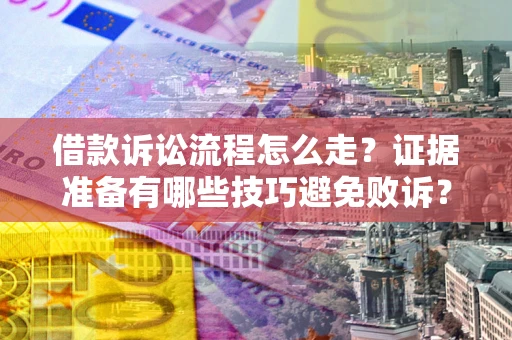 北京借款诉讼流程怎么走？证据准备有哪些技巧避免败诉？