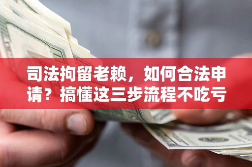 北京司法拘留老赖，如何合法申请？搞懂这三步流程不吃亏！