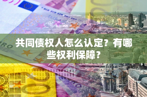北京共同债权人怎么认定？有哪些权利保障？